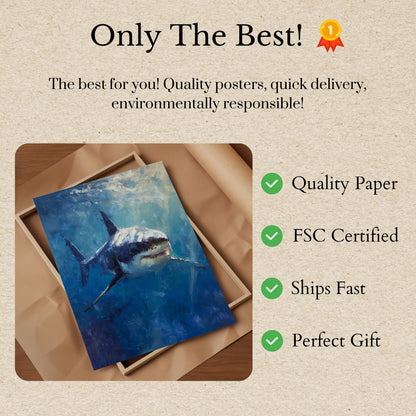 Ocean's Apex Predator Poster