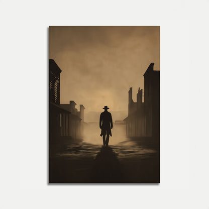 Lone Stranger in Misty Town Poster