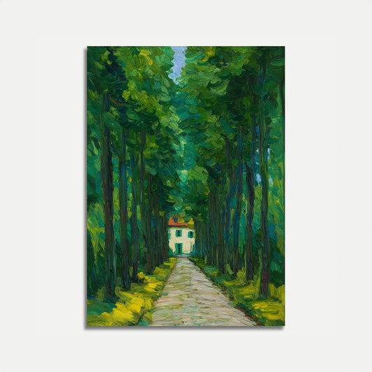 Cartel de Sendero del Bosque Esmeralda