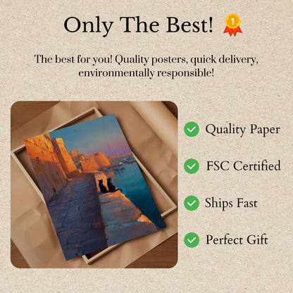 Gatti al Golden Harbor Poster