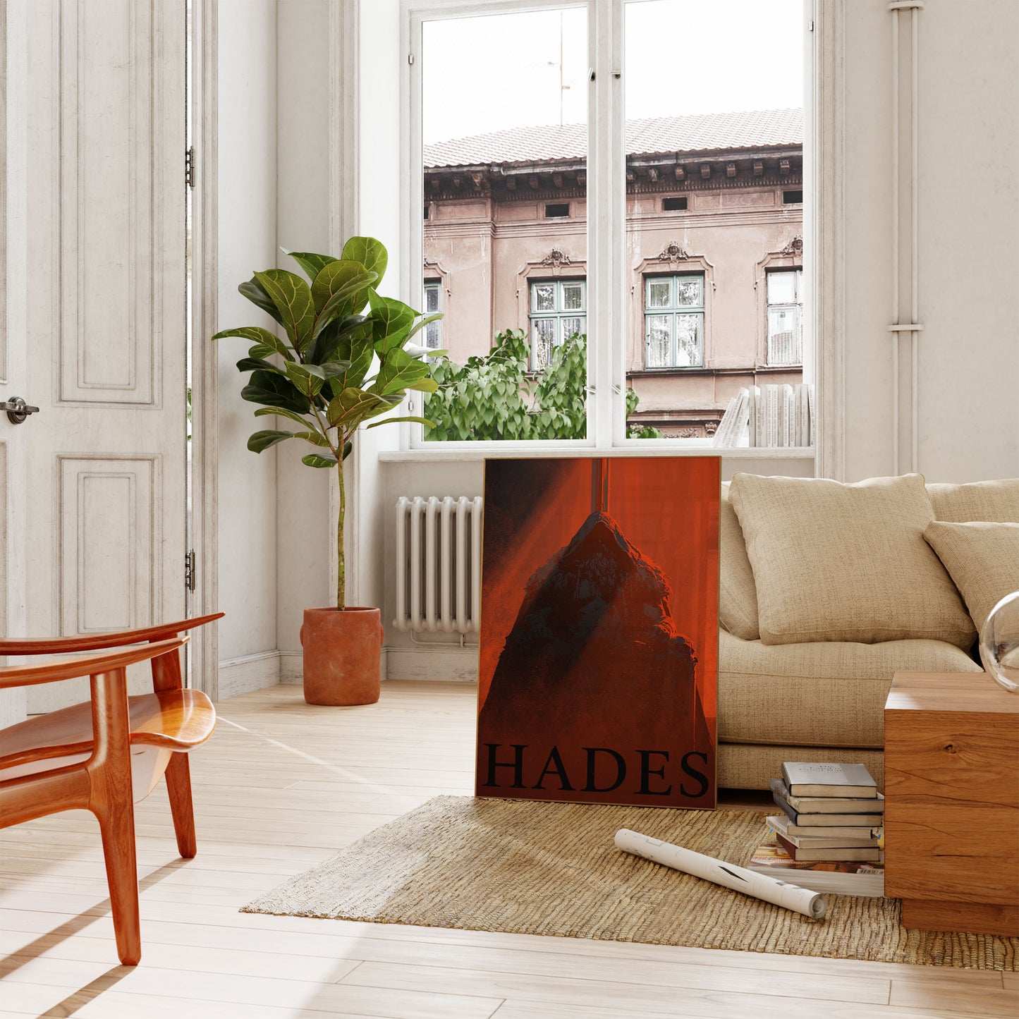 Hades Greek Mythology Poster