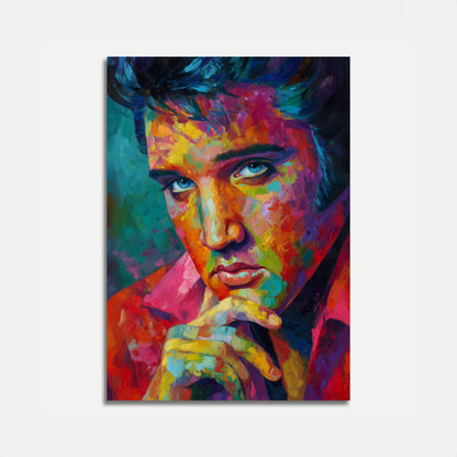 Colorful Soul Portrait Poster