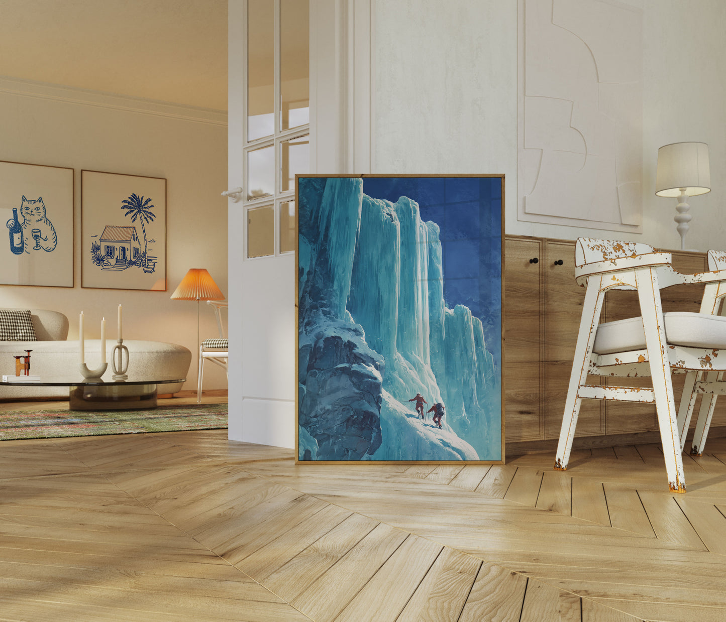 Ascensão Glacial - Cartaz de Montanhismo