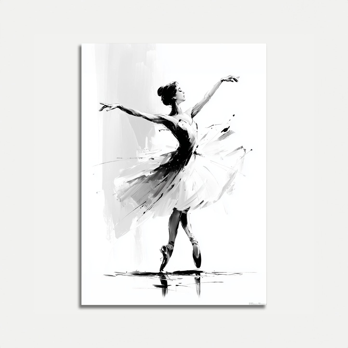 Ballet Dancer Elegance Poster