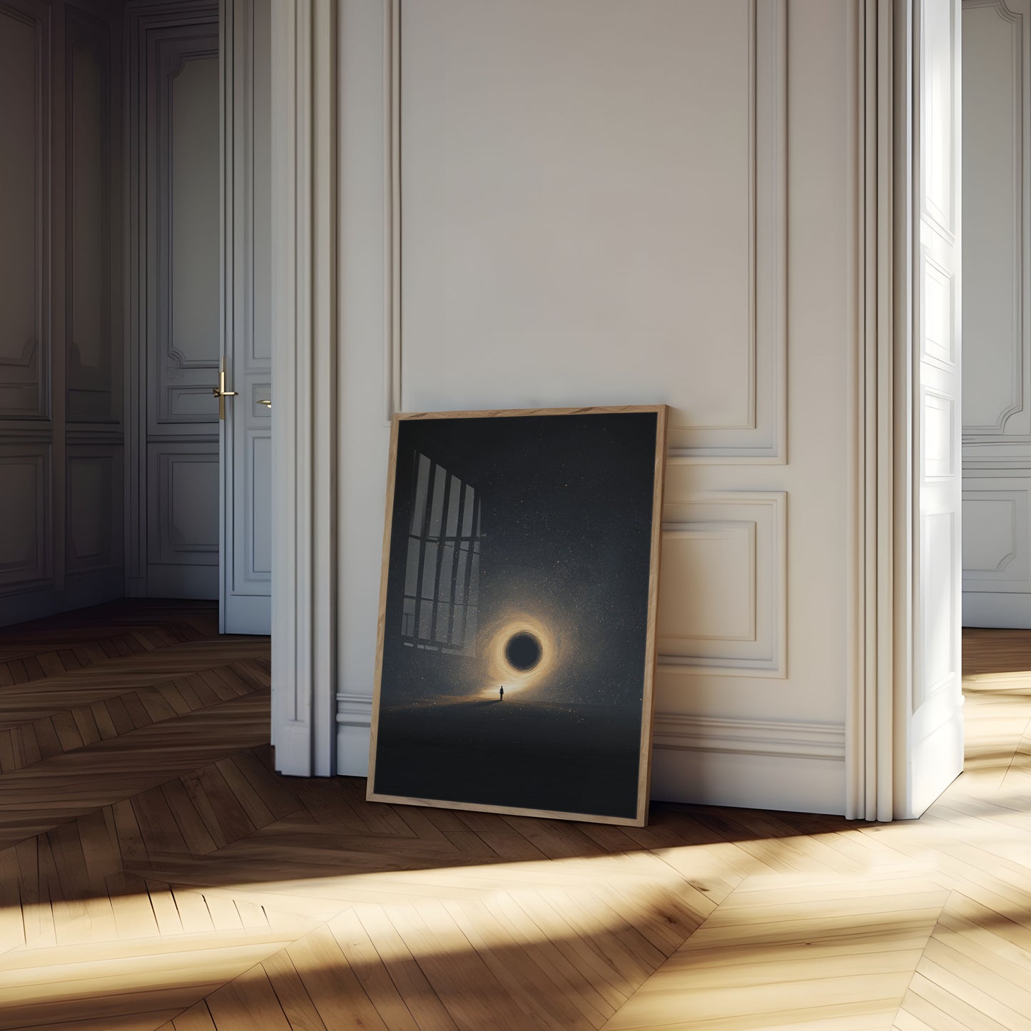 Cosmic Black Hole Exploration Poster