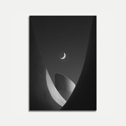 Crescent Moon Arkitektur Plakat