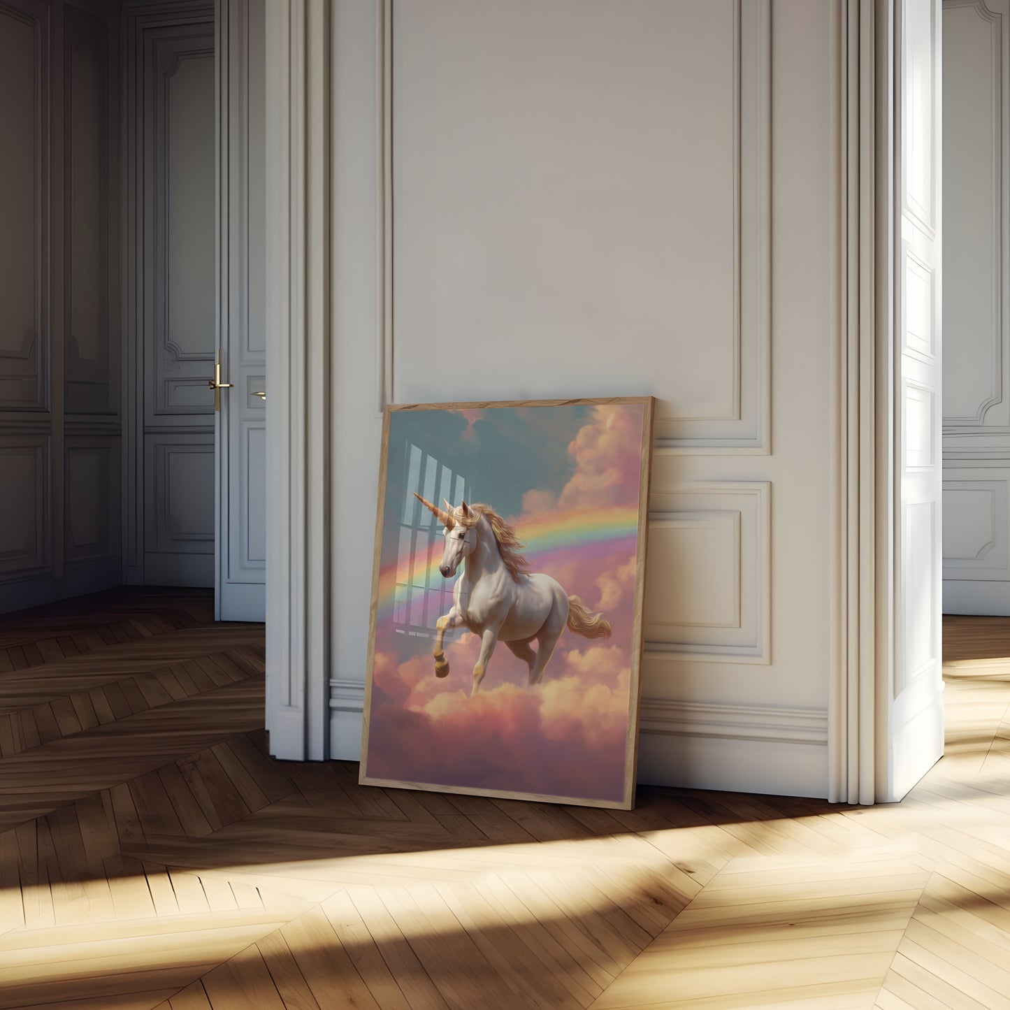 Poster di Unicorno Arcobaleno Magico