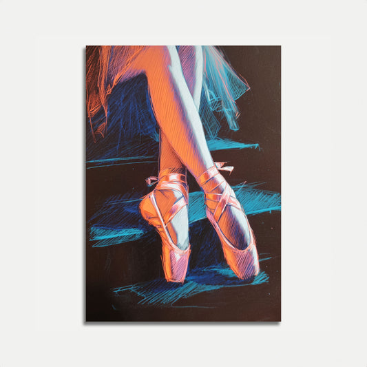 Ballett-Tanz-Eleganz-Poster