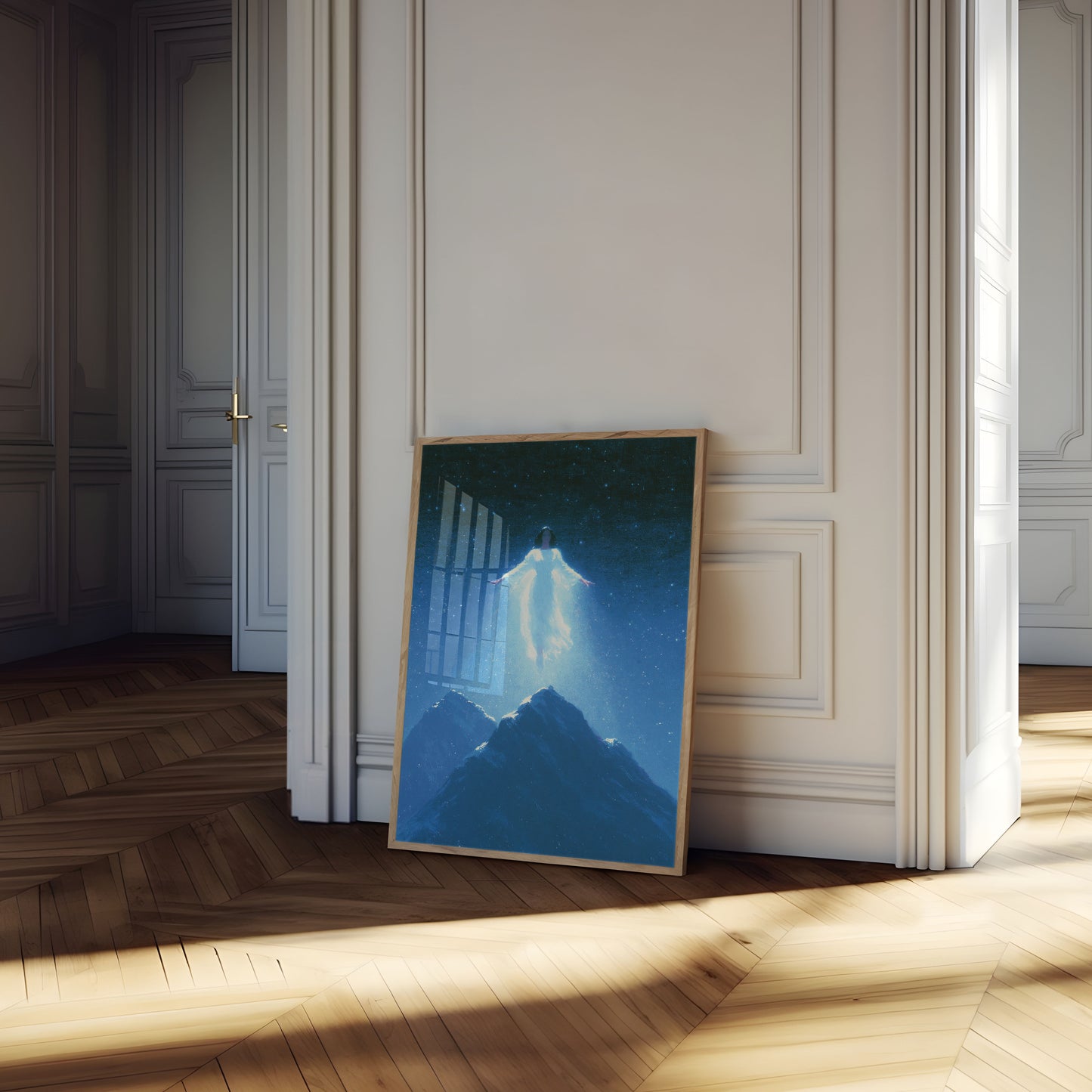 Spiritual Ascension Mountain Poster