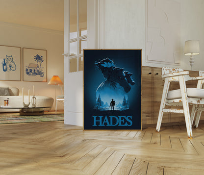 Hades Underworld Warrior Poster