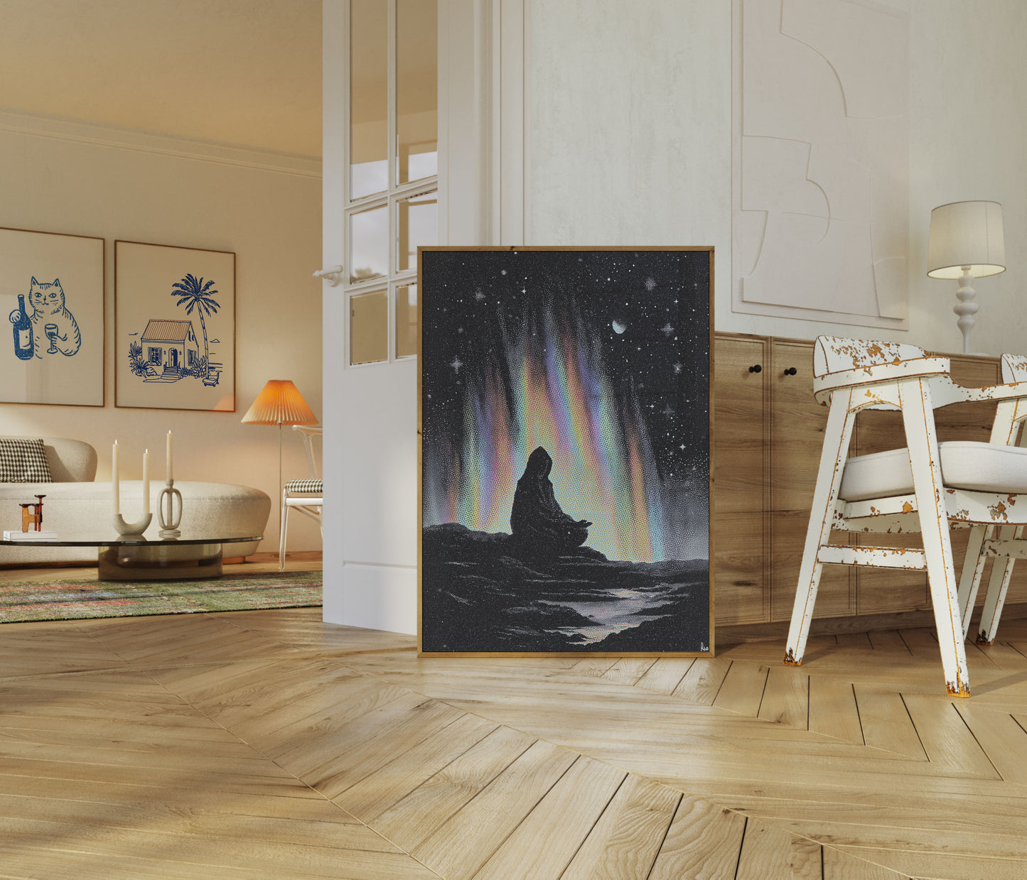 Poster di Meditazione della Luce Celeste