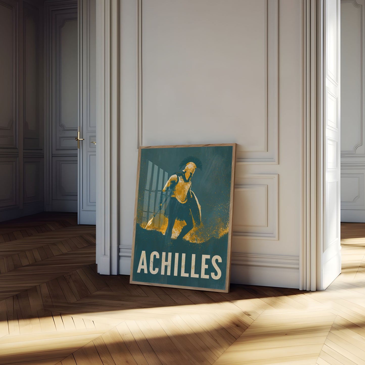 Achilles Warrior Hero Poster