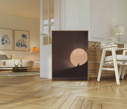 Solitude in the Tunnel Poster