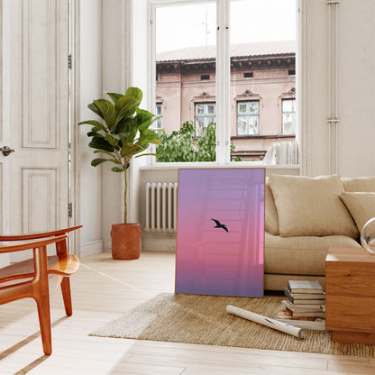 Flying Seabird Minimalist Poster