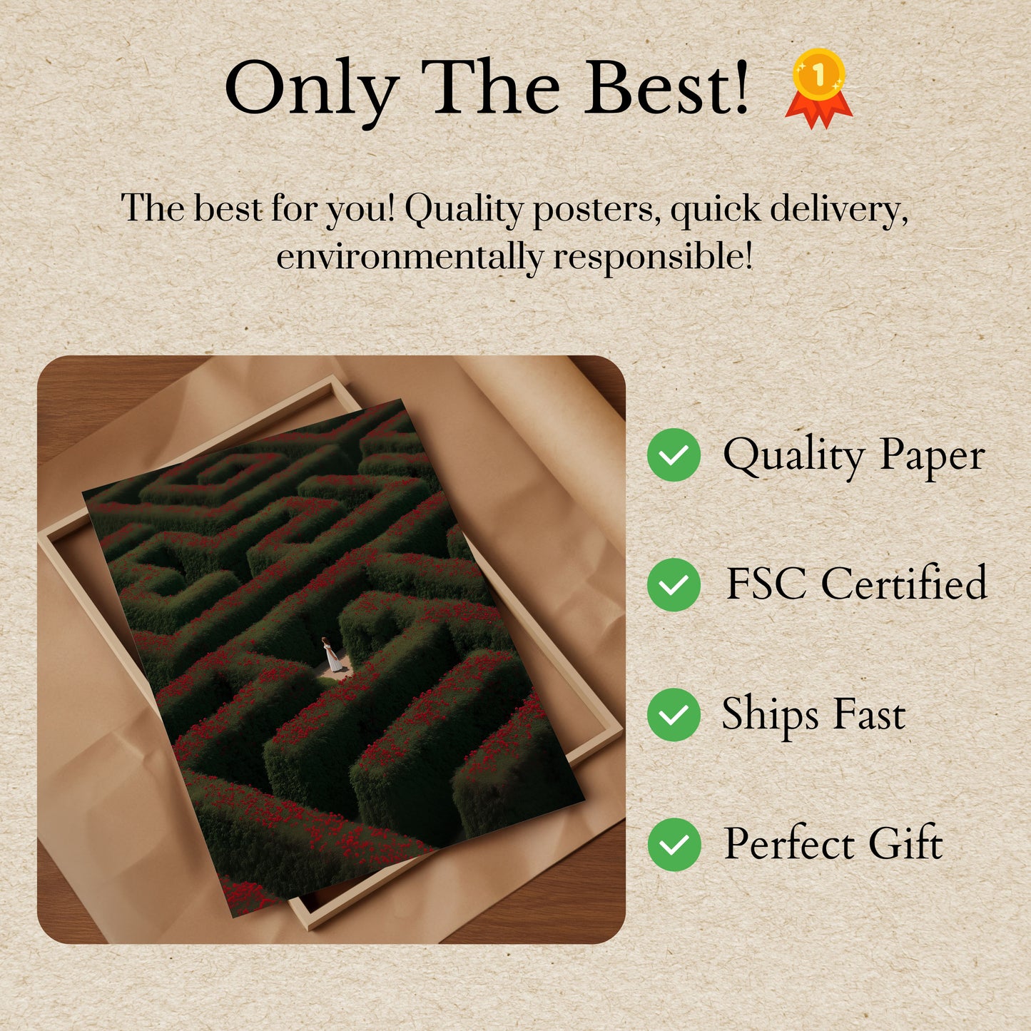 Lost in the Red Maze Poster