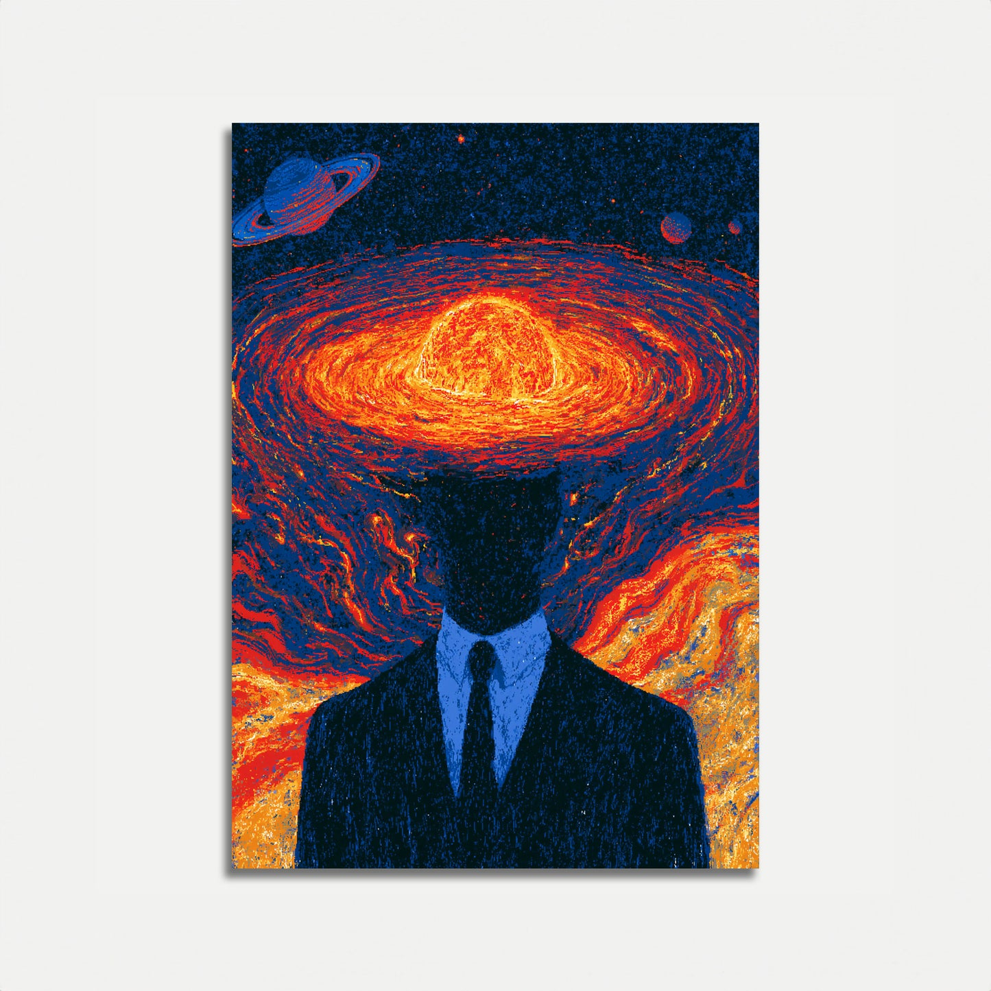 Cosmic Mind Explosion Poster