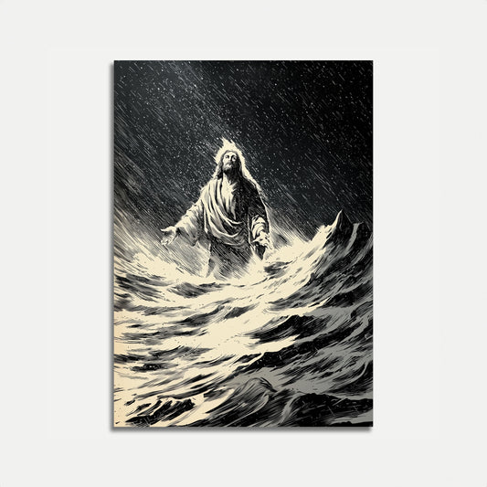 Jesus Calms the Storm Poster