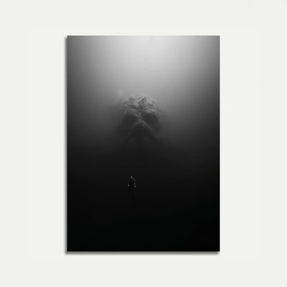 Mysterieuze Bergpiek Poster
