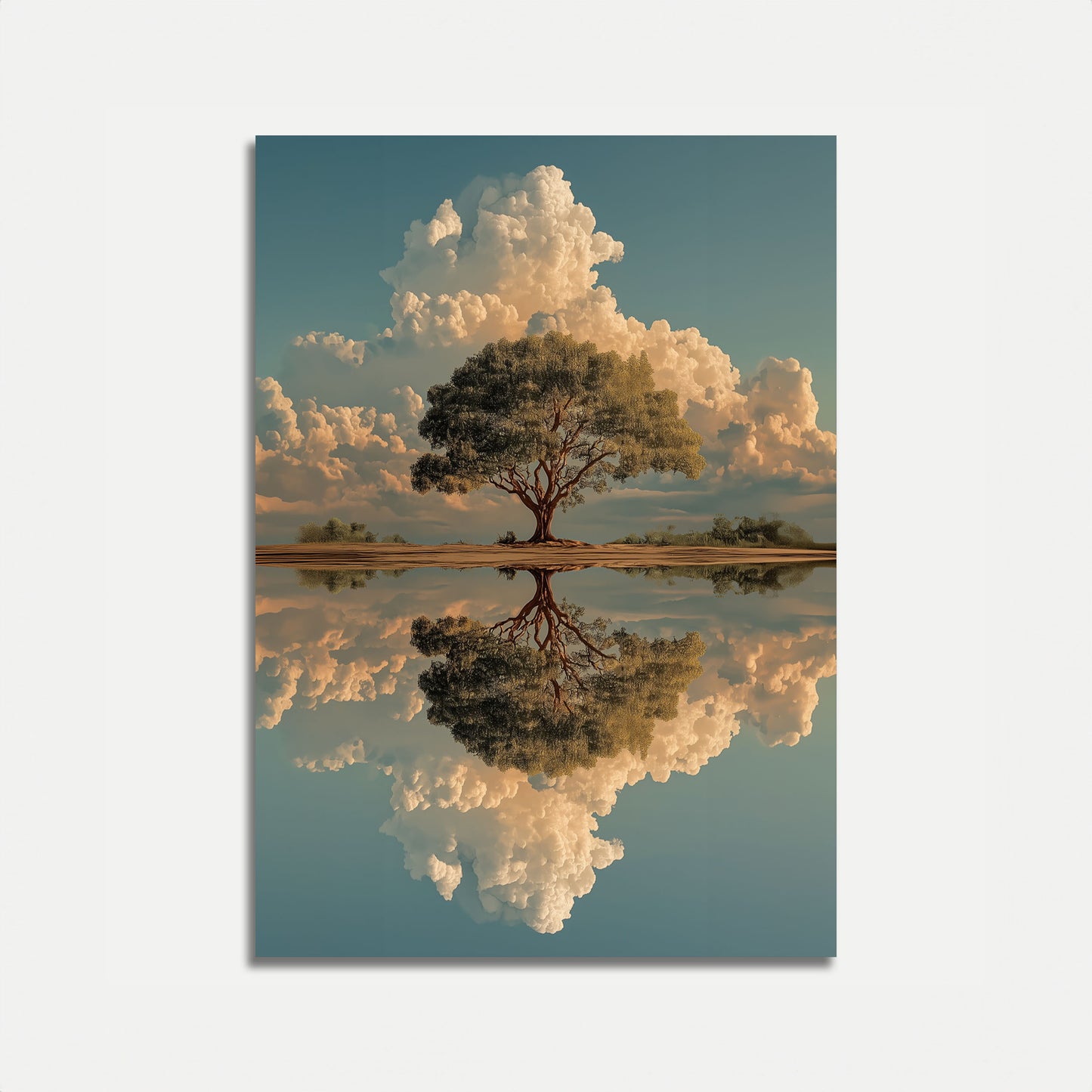Póster Naturaleza Armonía Reflexiva