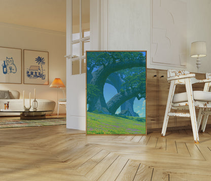Póster Paisaje Majestuoso Arco de Piedra