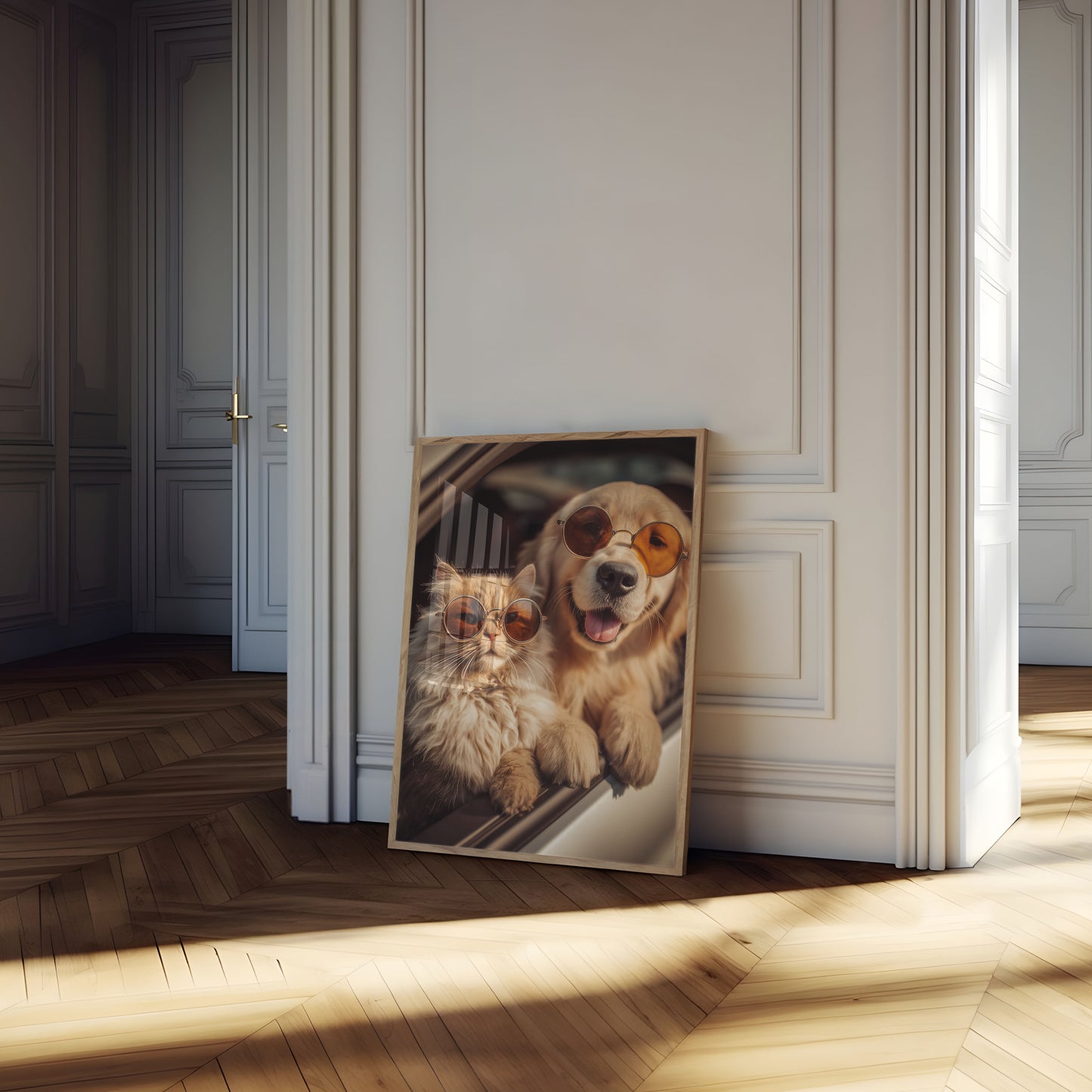 Cool Cats and Dogs Poster