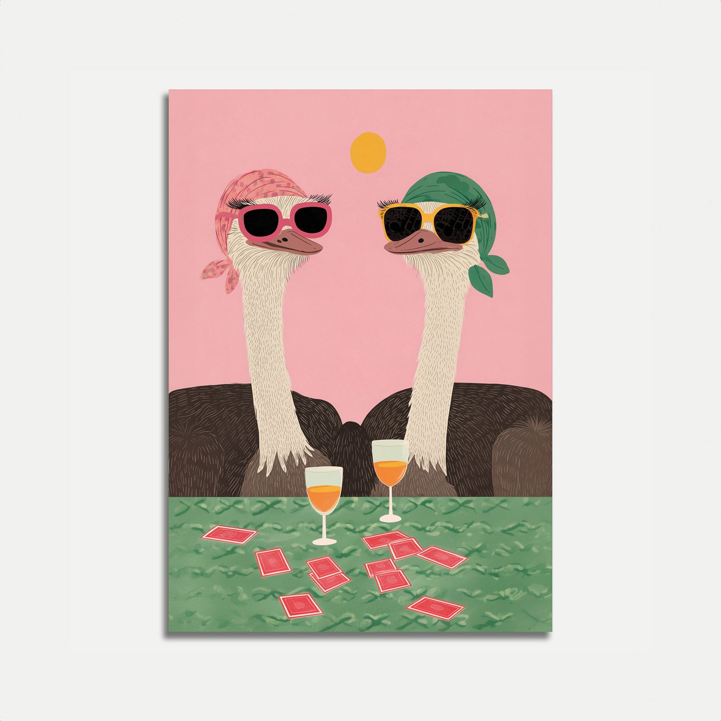 Poster del Festa di Struzzi Cool