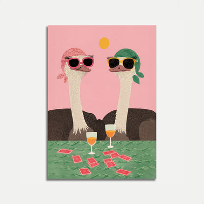 Poster del Festa di Struzzi Cool