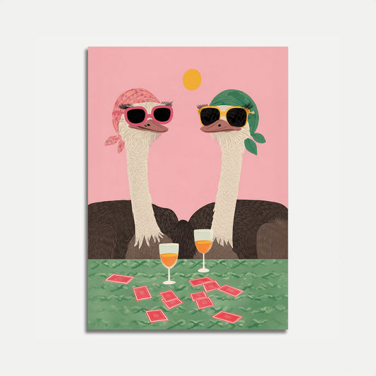 Poster del Festa di Struzzi Cool