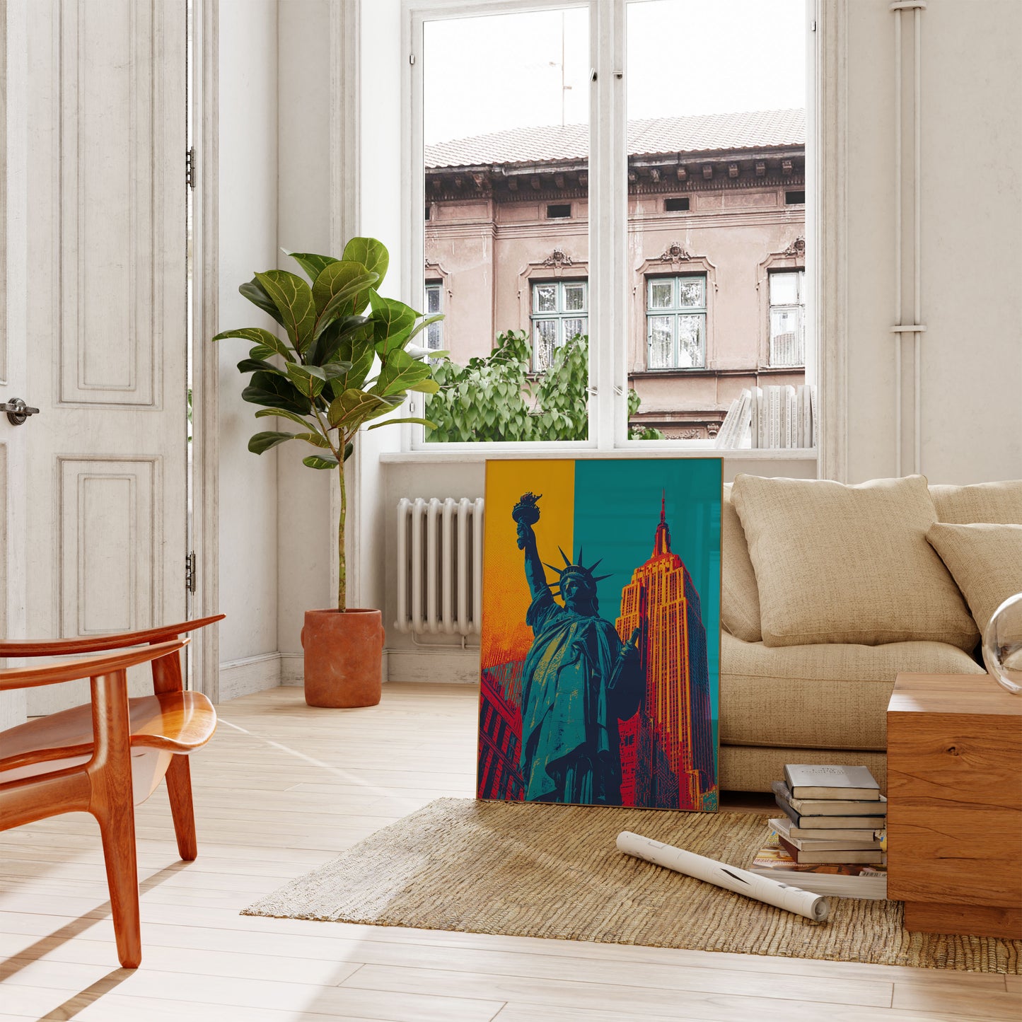 New York City Icons Poster