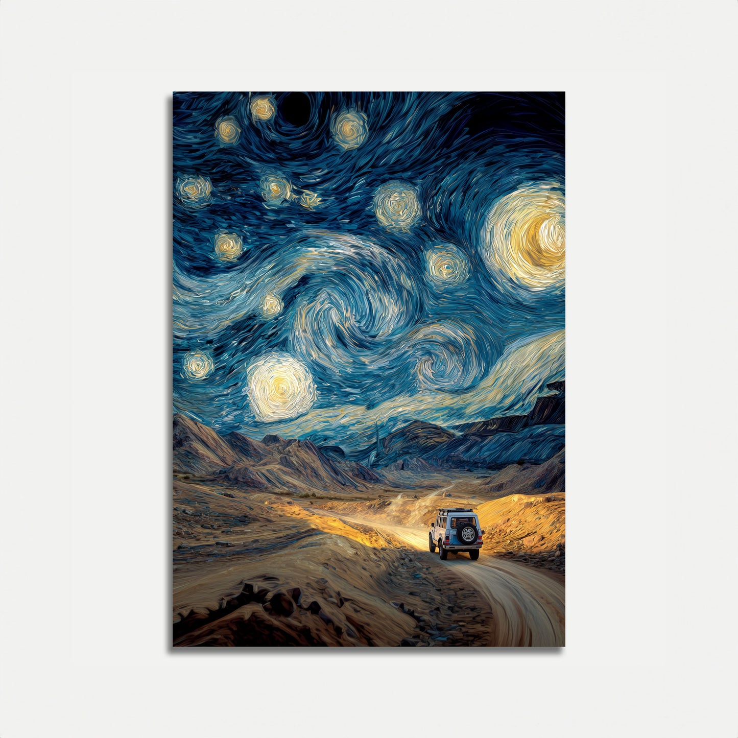 Stjerneklar Ørkenvandring Plakat