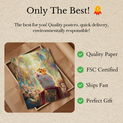 Kroonposter Koninklijke Hamster