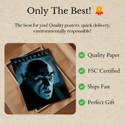 Nosferatu Klassisk Gyser Plakat