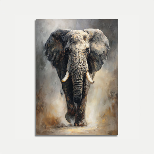 Majestic African Elephant Poster