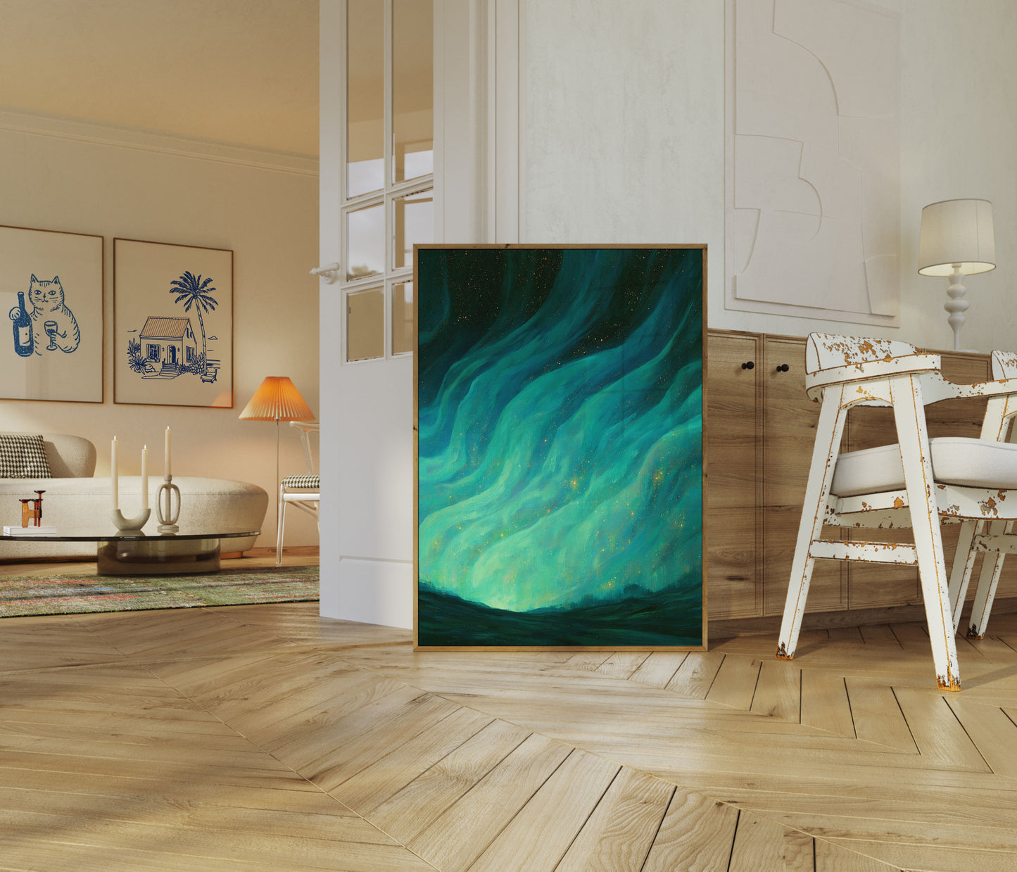 Póster de Aurora Boreal