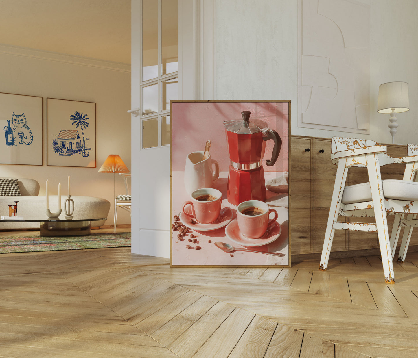 Morning Coffee Ritual Poster