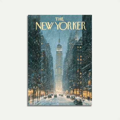 Empire State Winter Magic Poster
