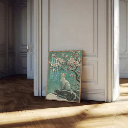 Pôster de Gato Cerejeira Sereno