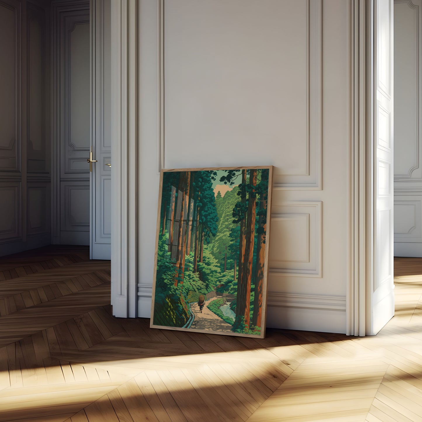 Poster del Sentiero Incantevole nel Bosco