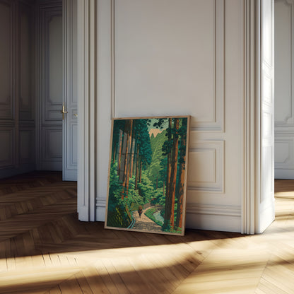 Poster del Sentiero Incantevole nel Bosco
