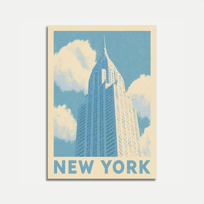 Chrysler Building New York Poster