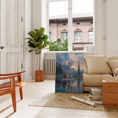 Mountain Spirit Riders Poster