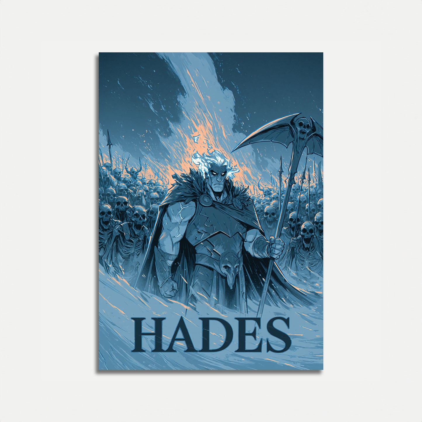 Plakát: Hades, bůh podsvětí