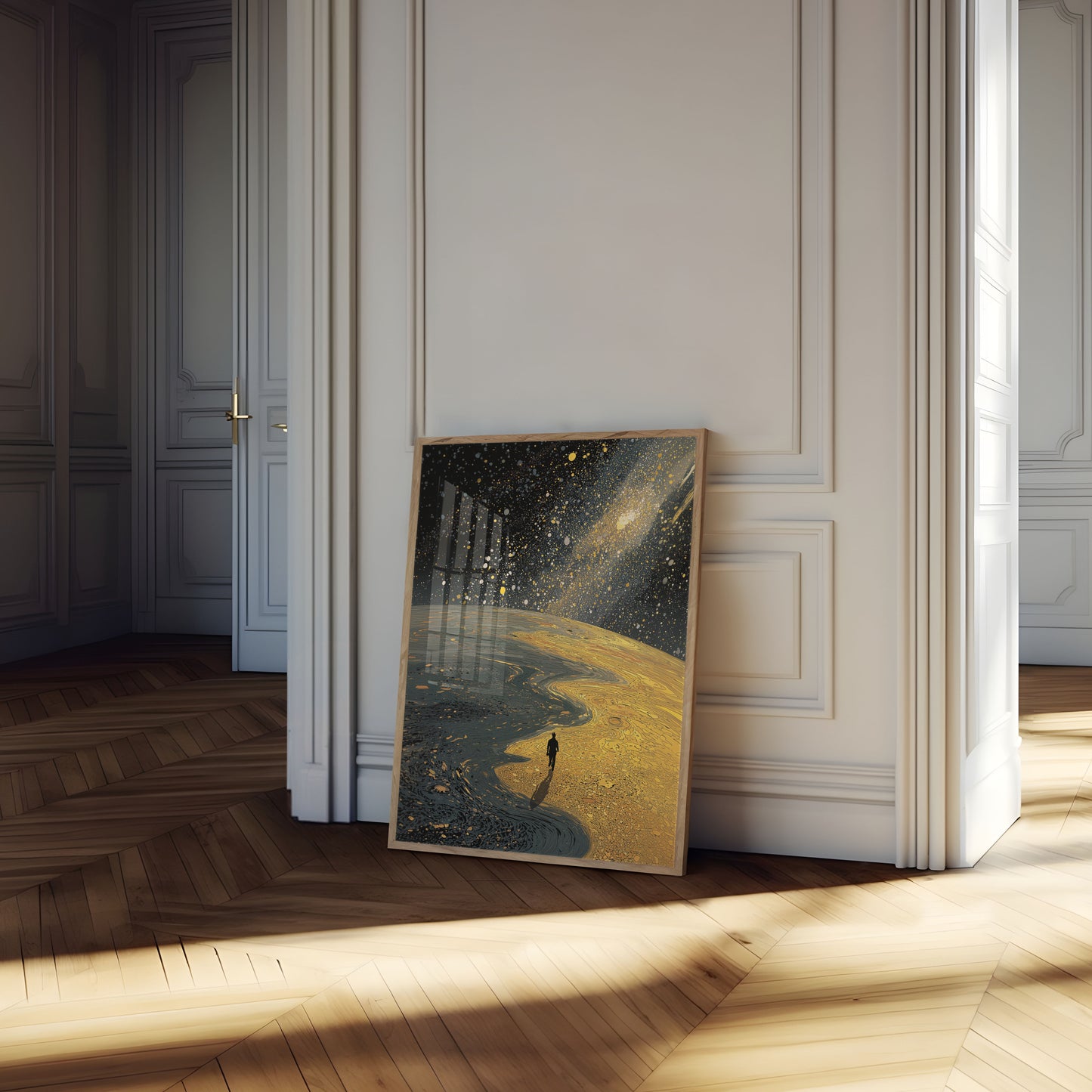 Cosmic Journey Solitude Poster