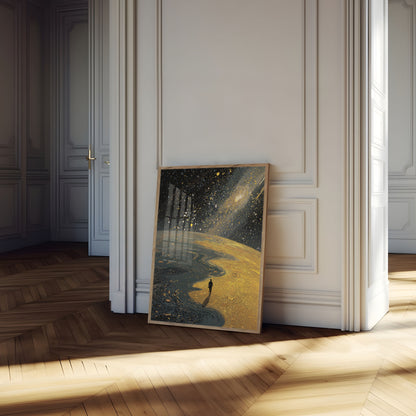 Cosmic Journey Solitude Poster