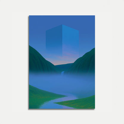 Mystisk Dal Tårn Plakat
