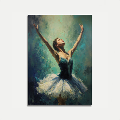 Graceful Ballet Dancer Poster