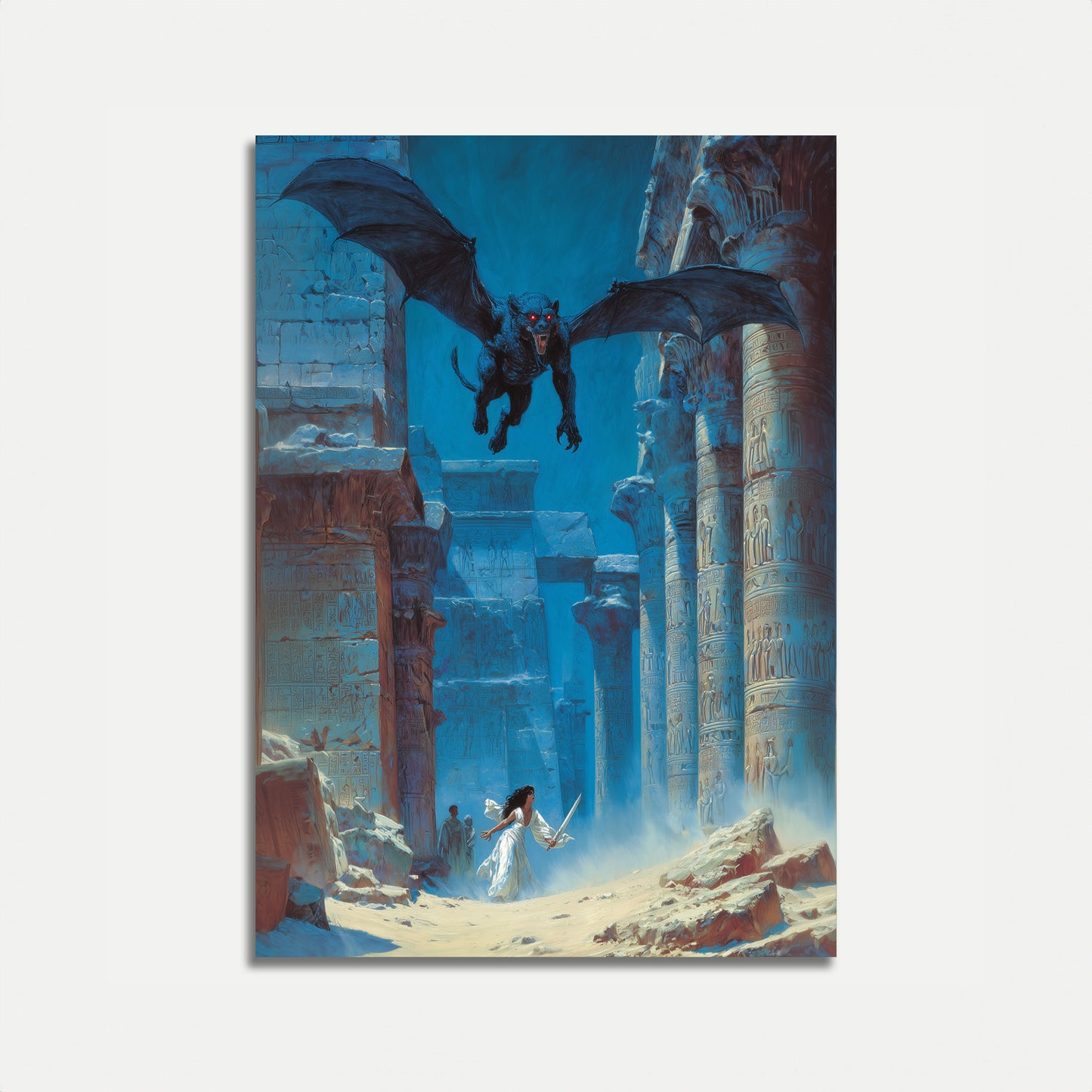 Warrior vs Demon Poster