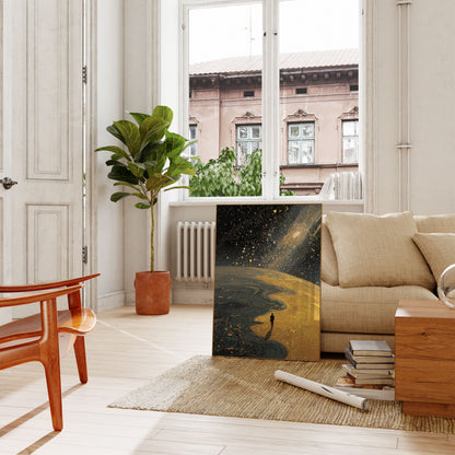 Cosmic Journey Solitude Poster