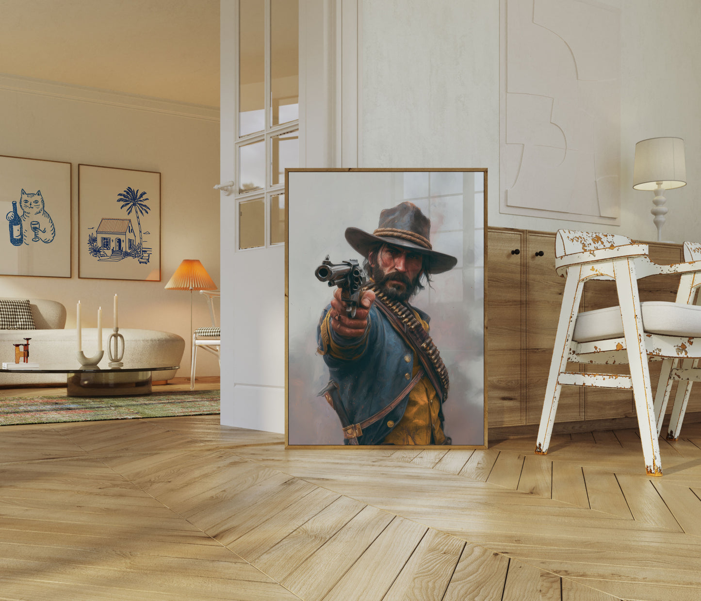 Wild West Gunslinger Poster