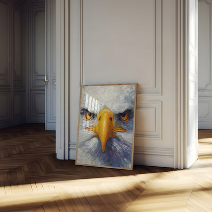 Bald Eagle Portrait Poster